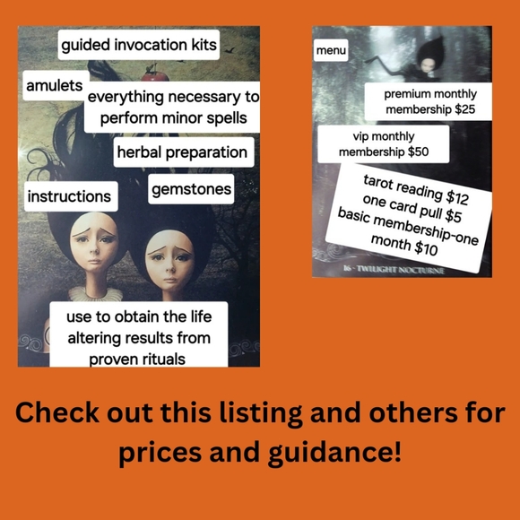 Tarot Card Readings and Guided Ritual Incantations - Picture 2 of 4